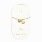 Katie Loxton 'Mum' Waterproof Gold Charm Bracelet | Item number KLJ6105