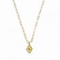 Katie Loxton Talis Waterproof Gold Charm Necklace KLJ6164