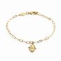 Katie Loxton Talis Waterproof Gold Charm Bracelet KLJ6165