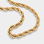 Katie Loxton Reine Waterproof Gold Rope Necklace KLJ6177