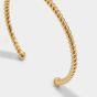 Katie Loxton Celine Waterproof Gold Rope Bangle KLJ6274