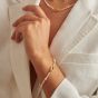 Katie Loxton Pearl Glow Waterproof Gold Bracelet | Item code KLJ6361