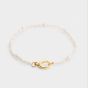 Katie Loxton Pearl Glow Waterproof Gold Bracelet | Item code KLJ6361