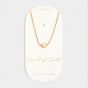 Katie Loxton Heart Of Gold Waterproof Charm Necklace | Item code KLJ6369