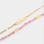 Katie Loxton 'October' Waterproof Gold Birthstone Bracelet KLJ6388