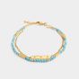 Katie Loxton 'December' Waterproof Gold Birthstone Bracelet KLJ6390