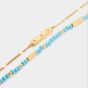 Katie Loxton 'December' Waterproof Gold Birthstone Bracelet KLJ6390