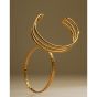 Katie Loxton Taya Waterproof Gold Woven Bangle KLJ6456