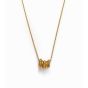 Katie Loxton Laia Waterproof Gold Necklace. Item code KLJ6460.