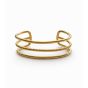 Katie Loxton Laia Waterproof Gold Bangle. Item code KLJ6461.
