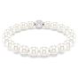Swarovski Matrix Bracelet Crystal Pearl - White with Rhodium Plating - 5747747