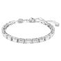 Swarovski Matrix Tennis Bracelet Baguette Cut - White with Rhodium Plating - 5707200