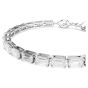 Swarovski Matrix Tennis Bracelet Baguette Cut - White with Rhodium Plating - 5707200