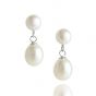 Jersey Pearl Dew Drop Earrings