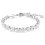 Swarovski Mesmera bracelet Mixed Cuts - White with Rhodium Plating - 5731959