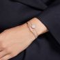 Swarovski Meteora Bangle - White with Rhodium Plating 5683447