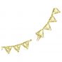 Swarovski Millenia Necklace Triangle - Yellow with Gold Tone Plating 5599487