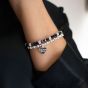 Annie Haak Mini Orchid Silver Charm Bracelet - Fabulous Friend