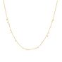 Ania Haie Mini Disc Drop Stacking Gold Necklace - N063-02G