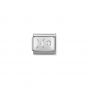 Nomination Silver and Zirconia Pisces Charm - 330302/12