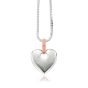 Clogau Cariad Silver and Diamond Big Heart Pendant SCA010