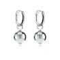 Scream Pretty Disco Ball Hoop Earrings - Silver