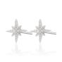 Scream Pretty Starburst Stud Earrings - Silver SPESSS32