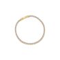 Sif Jakobs Ellera Grande Bracelet 18k Gold Plated with White Zirconia - SJ-B2870-CZ-YG-17
