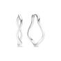 Sif Jakobs Ellera Waves Pianura X-Grande Earrings - Silver - SJ-E3879