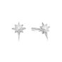Daisy Super Star Stud Earrings - Silver ST07_SLV