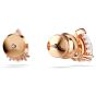 Swarovski Stilla Stud Earrings Pear Cut - White with Rose Gold Tone Plating - 5734248