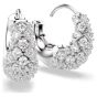Swarovski Sublima Earrings - White with Rhodium Plating - 5732282