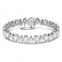 Swarovski Millenia Pear Cut Bracelet - White with Rhodium Plating 5598350