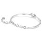 Swarovski Symbolica Bracelet Pavé Horseshoe - White with Rhodium Plating - 5746220