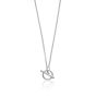 Lily Charmed T-Bar Charm Collector Necklace Silver - item number CHCSTB