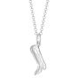 Scream Pretty Cowboy Boot Necklace - Silver