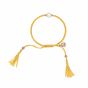 Jersey Pearl Tassel Bracelet - Yellow 1728477