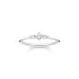 Thomas Sabo Slim White Zirconia Silver Vintage Ring TR2324-051-14
