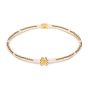 Annie Haak Sweet Pea Gold Bracelet - Daisy Charm - B2713-17