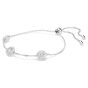 Swarovski Una Angelic Bracelet Round Cuts Double Sided Motifs - White with Rhodium Plating - 5732272