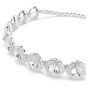 Swarovski Una Angelic Choker - White with Rhodium Plating 5733194