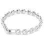 Swarovski Round Cut Una Bracelet - White with Rhodium Plating 5682279