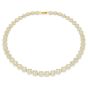 Swarovski Una Angelic Tennis Necklace - White with Gold Tone Plating 5720505