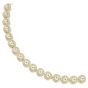 Swarovski Una Angelic Tennis Necklace - White with Gold Tone Plating 5720505