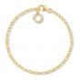 Thomas Sabo Classic Small Charm Bracelet - Gold X0243-413-39