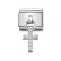 Nomination Classic Charm Stainless Steel and 925 Silver Cross 331800_04