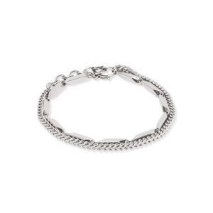 Coeur De Lion Twisted Layers Necklace - Silver - 0801301700