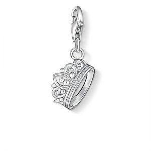 Thomas Sabo Charm Pendant, Silver Crown 1011-001-12
