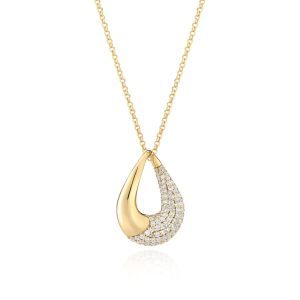 Sif Jakobs Glorenza Necklace - Gold - SJ-N2482-CZ-YG
