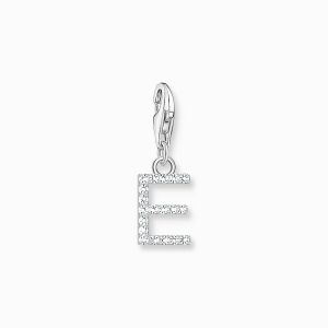 Thomas Sabo Letter E Charm with CZ - 1945-051-14